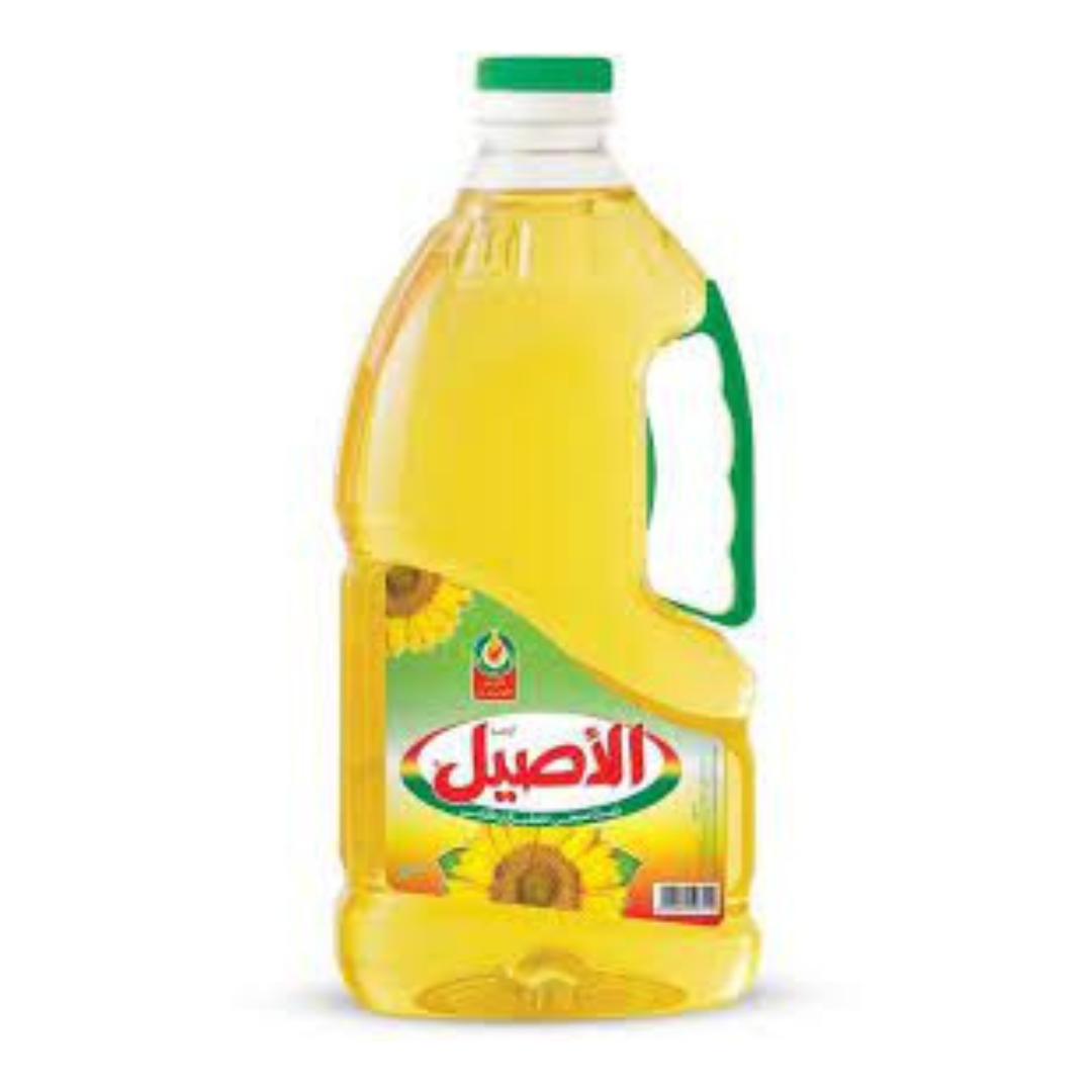 الاصيل زيت عباد 2.25 لتر *4