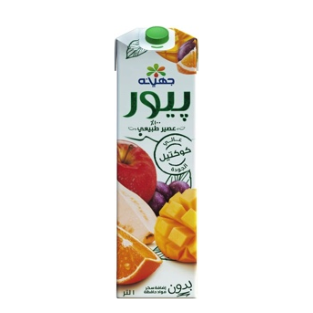 جهينه بيور كوكتيل 1 لتر *12