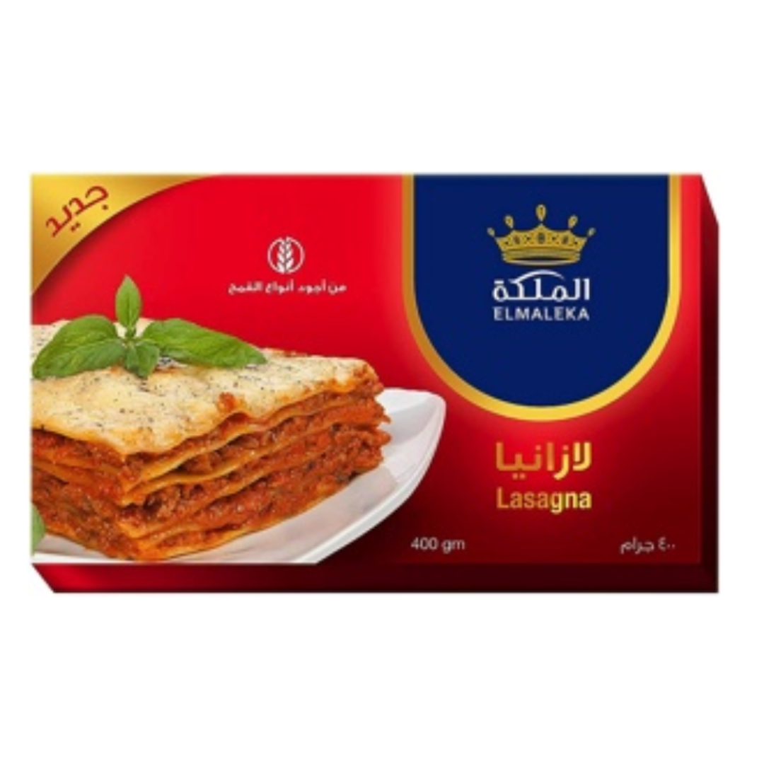 الملكه لازانيا 400 جرام*10كيس