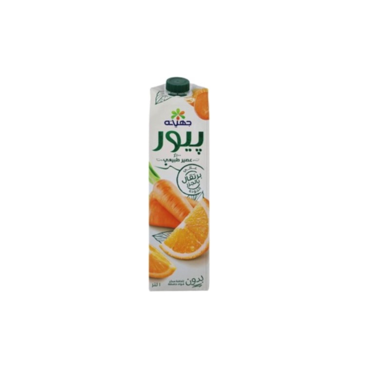 جهينه بيور برتقال 1 لتر *12
