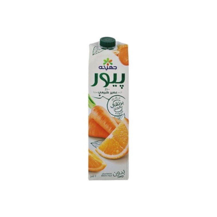 جهينه بيور برتقال جزر  1 لتر*12