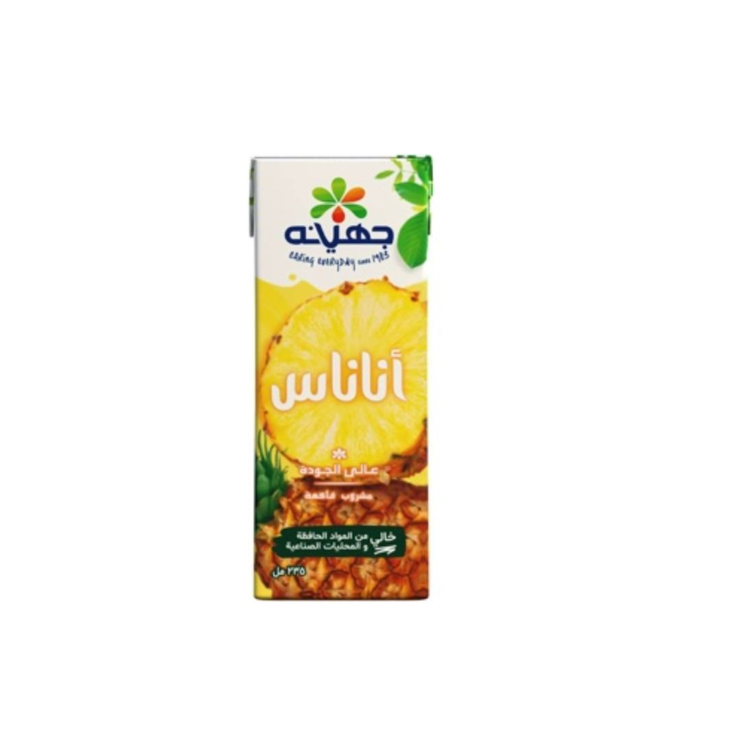 جهينه عصير اناناس 235مل *27