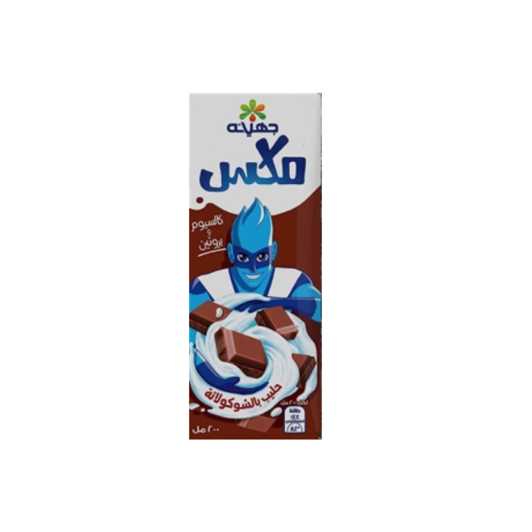 جهينه مكس شيكولاته 200مل*27