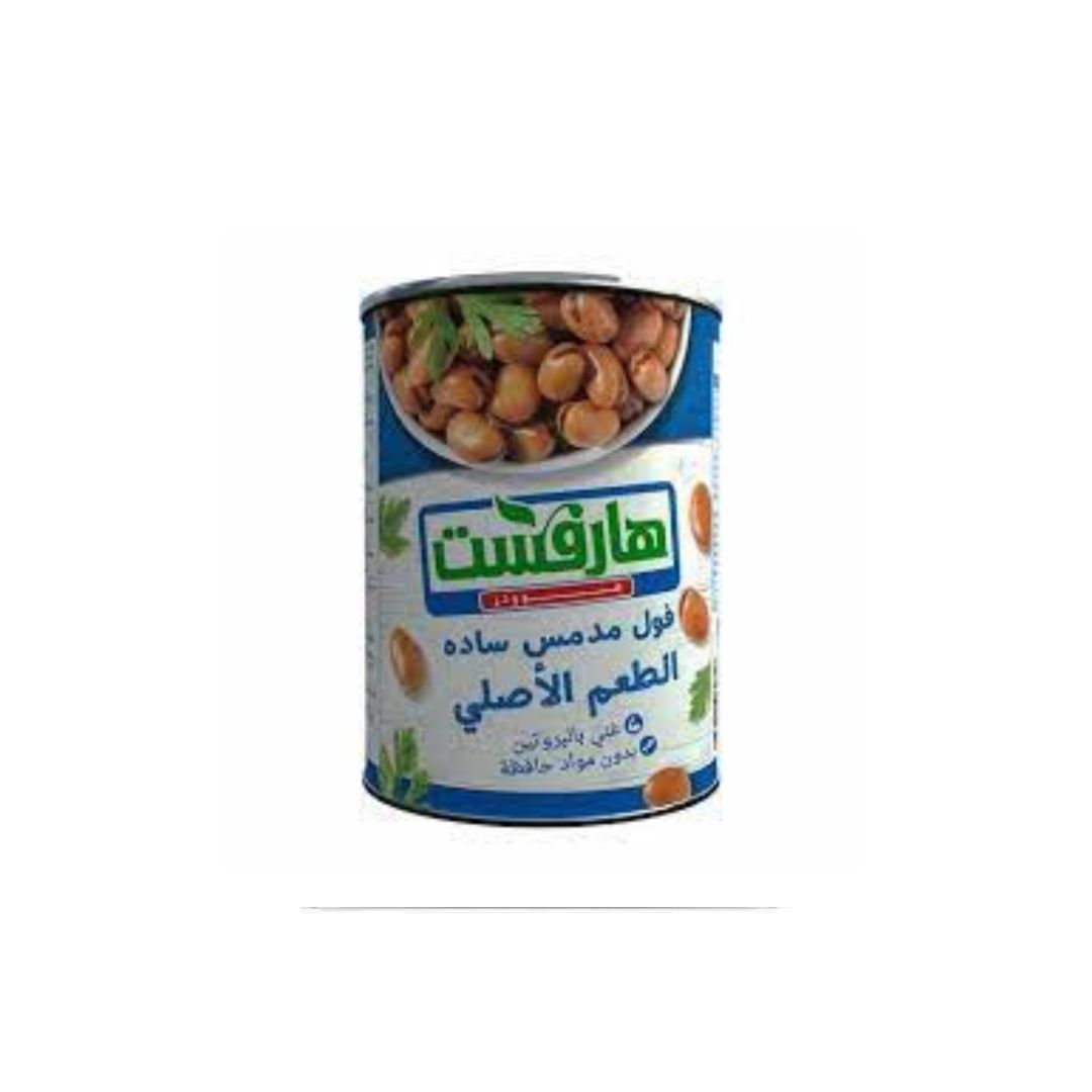 هارفست فول مدمس الطعم الاصلي  400 جرام *24