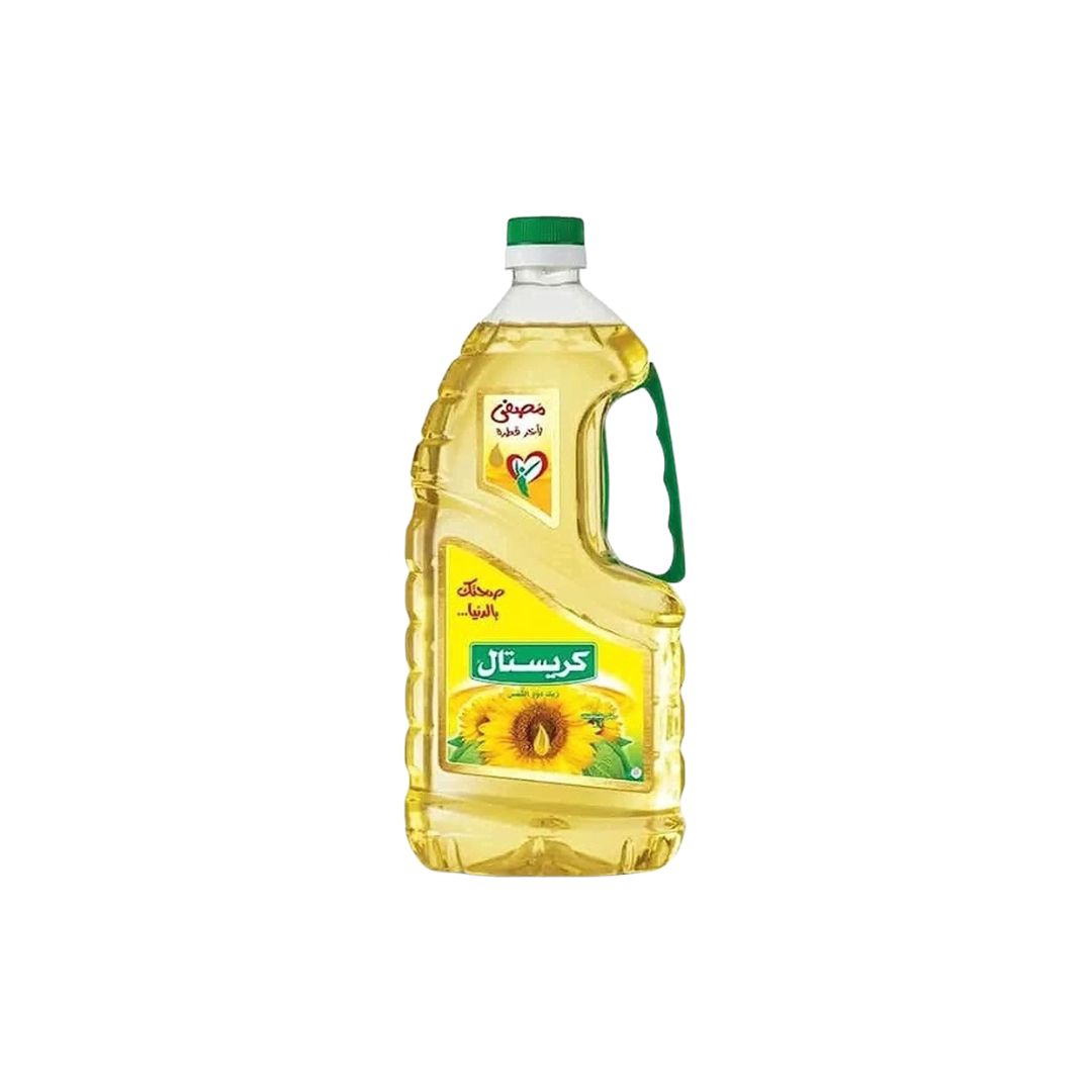 كريستال زيت دوار الشمس 1.6 لتر *6ق
