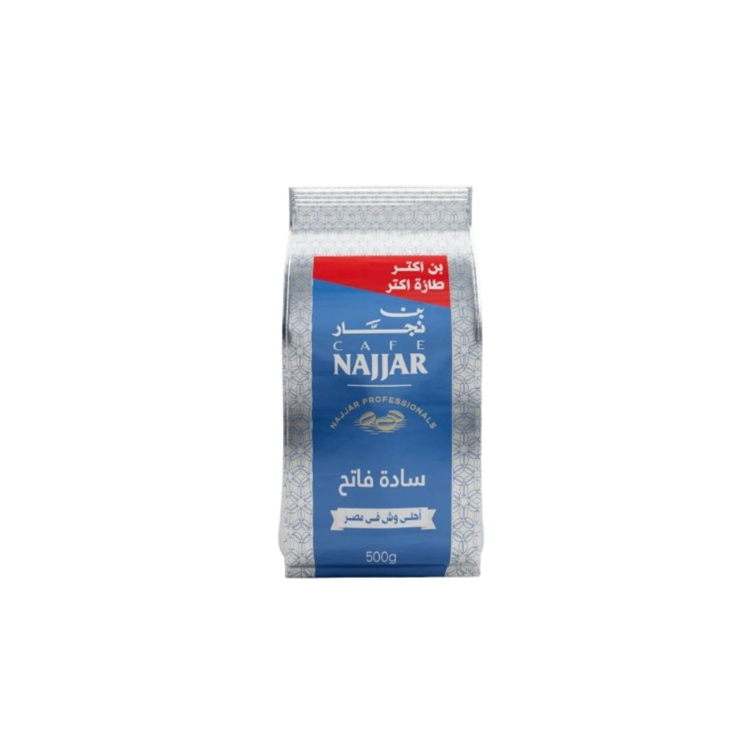 نجار بن 500 جم كيس ساده فاتح *20