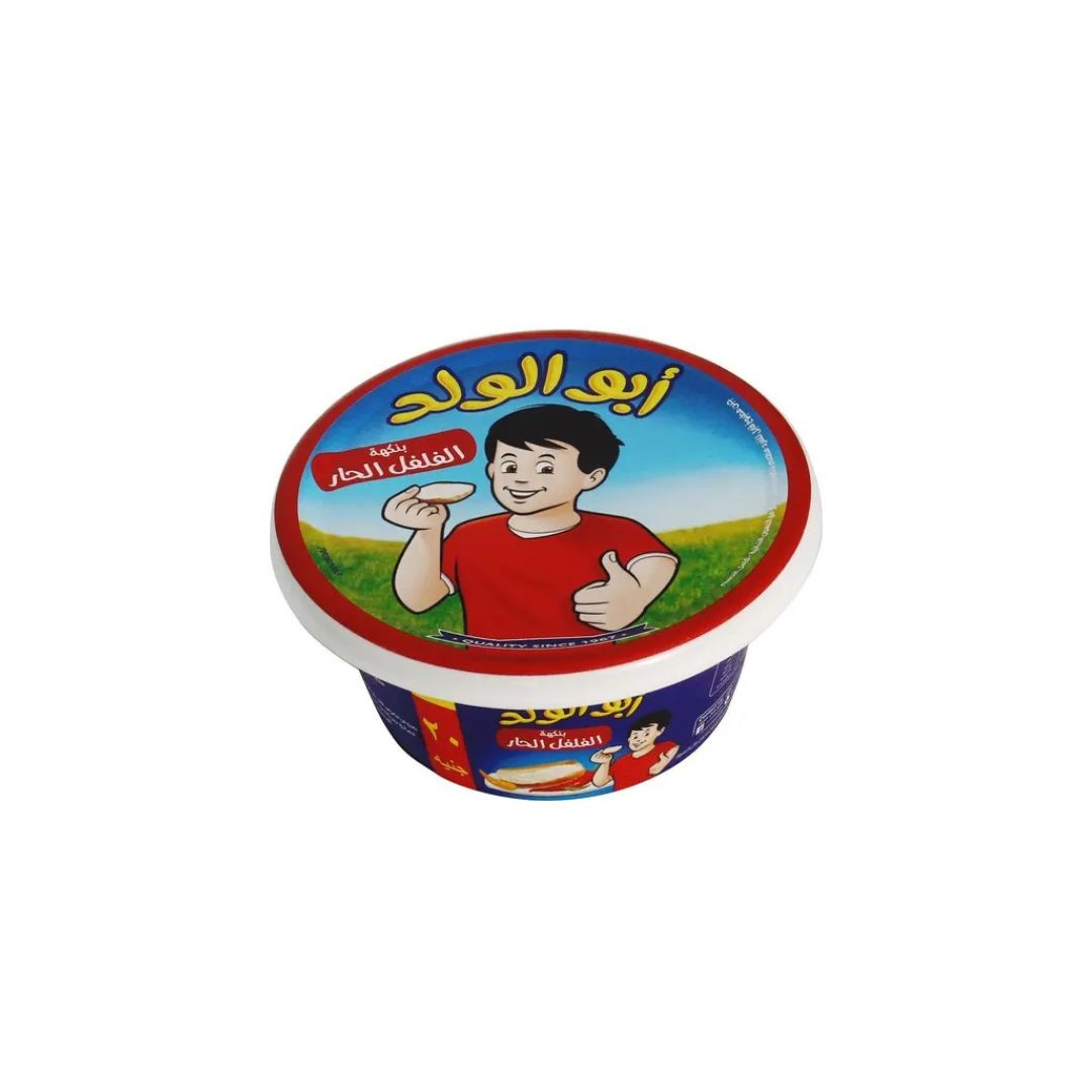 ابو الولد سبريد حار 100جم *20قطعه