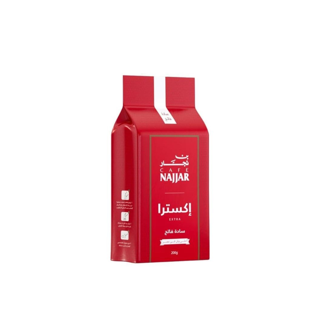 نجار بن ساده 200 جرام*10 كيس*4 باكت